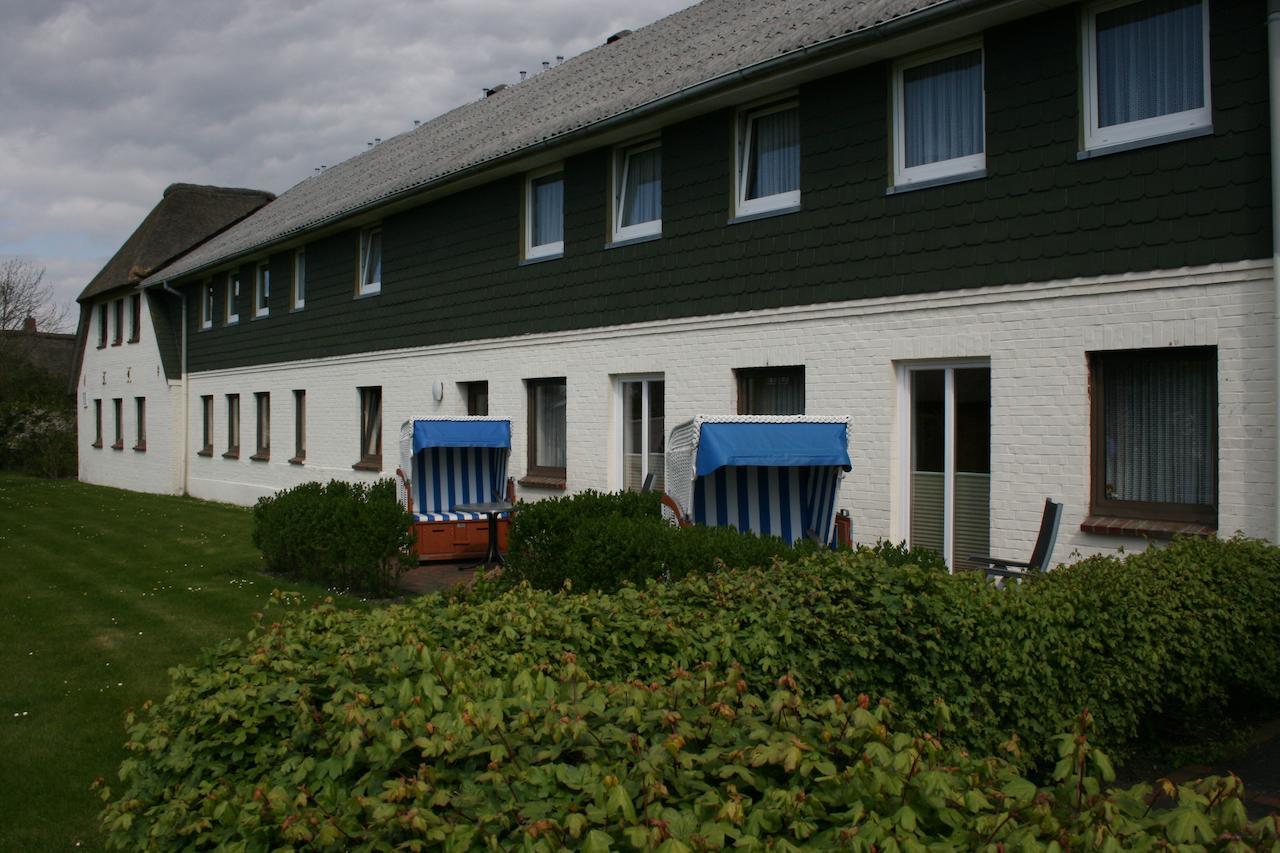 Hotel Garni Zur Post Utersum Eksteriør bilde